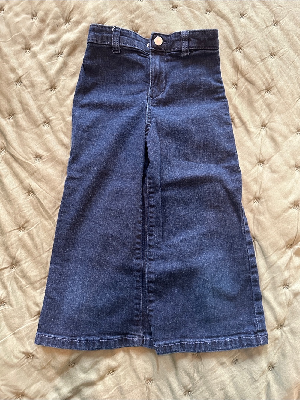 Nordstrom dark Denim wide leg jeans size 5